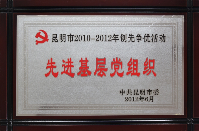 2010—2012創(chuàng)先爭優(yōu)活動(dòng)先進(jìn)基層黨組織